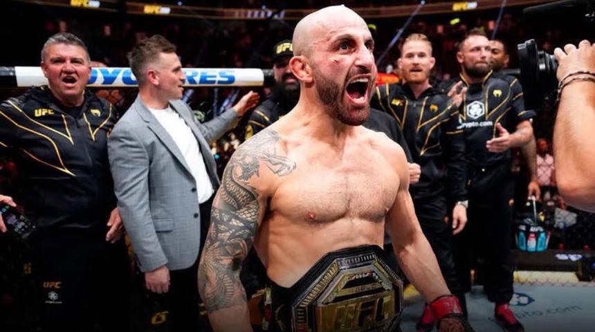 Volkanovski ve Lopes r&ouml;vanşı UFC 325'te nefesleri kesti! Volkanovski t&uuml;y sıklet kemerini korudu