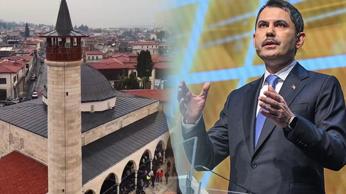 Bakan Kurum'dan 'Habib-i Neccar Camii' paylaşımı! "Yeniden ibadete açıldı" - Gündem Haberleri