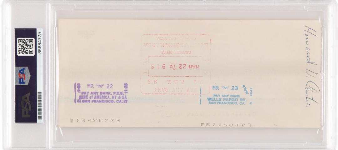 Üzerinde "500 dolar" yazıyordu ama... Bu Apple çeki tam 2,4 milyon dolara satıldı! 2