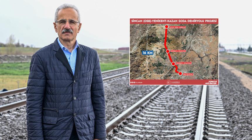 600 bin kişiyi ilgilendiriyor! Bakan Uraloğlu: 'Raylı sistem ağına bağlayacağız&rsquo;