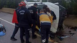 Balıkesir’de trafik kazası: 1 yaralı