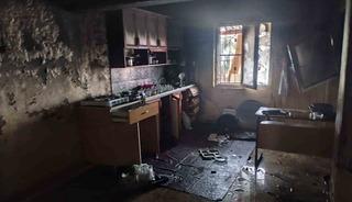 Camide &ccedil;ıkan yangın hasara neden oldu