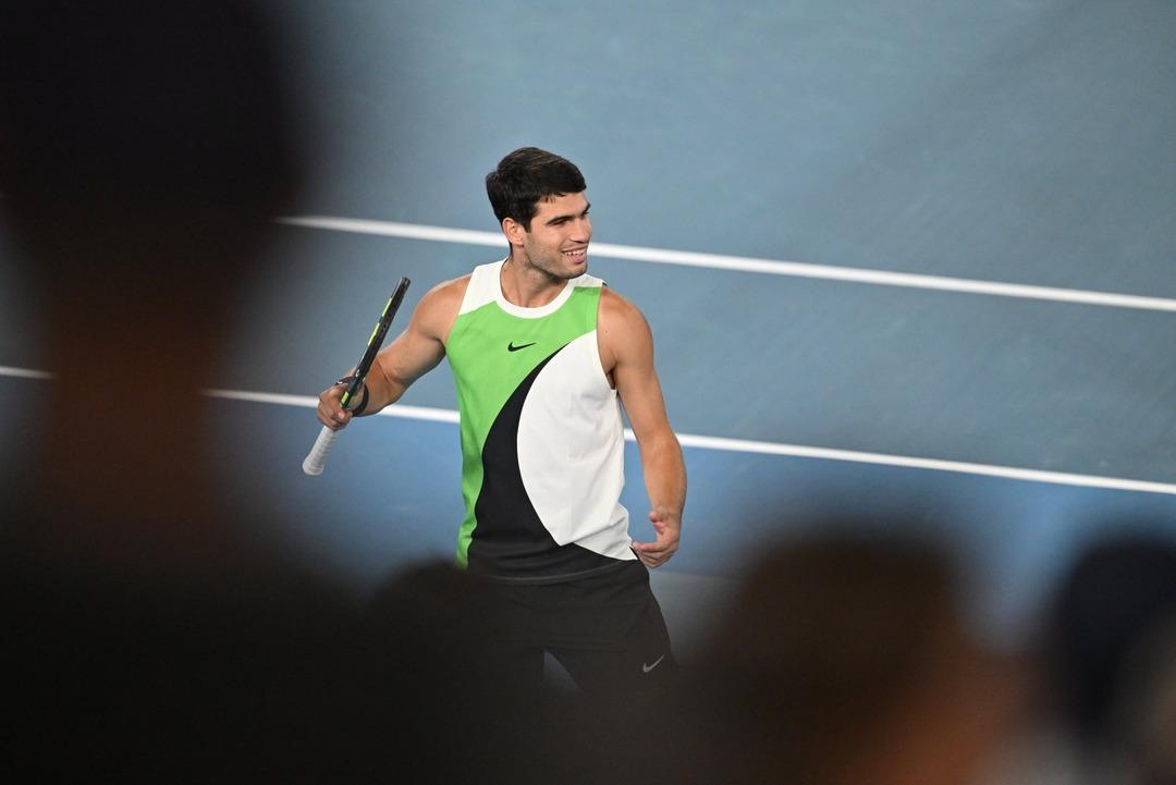 Efsane final! Avustralya A&ccedil;ık da Carlos Alcaraz Djokovic i ge&ccedil;ti 1