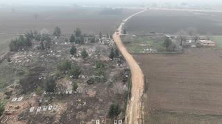 Suruç'ta mezarlık yolunda çalışmalar başladı