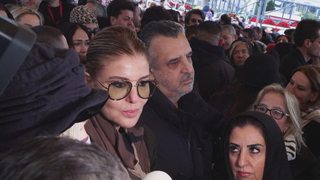 Hatice, Fatih Ürek in cenazesinde ablasının ağlamasına ateş püskürdü 5