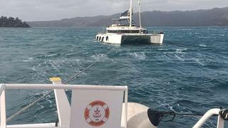 Yer: Marmaris! Makine arızası nedeniyle sürüklenen tekne kurtarıldı