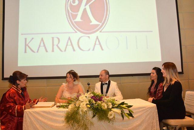 Karaca Kültür Merkezinde yeni nikah konsepti