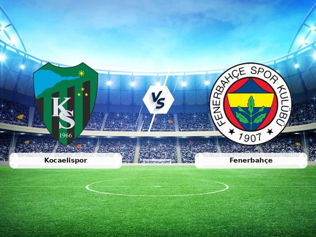 (&Ouml;zet) Kocaelispor - Fenerbah&ccedil;e Ma&ccedil;ı &Ouml;zeti ve T&uuml;m &Ouml;nemli Anları