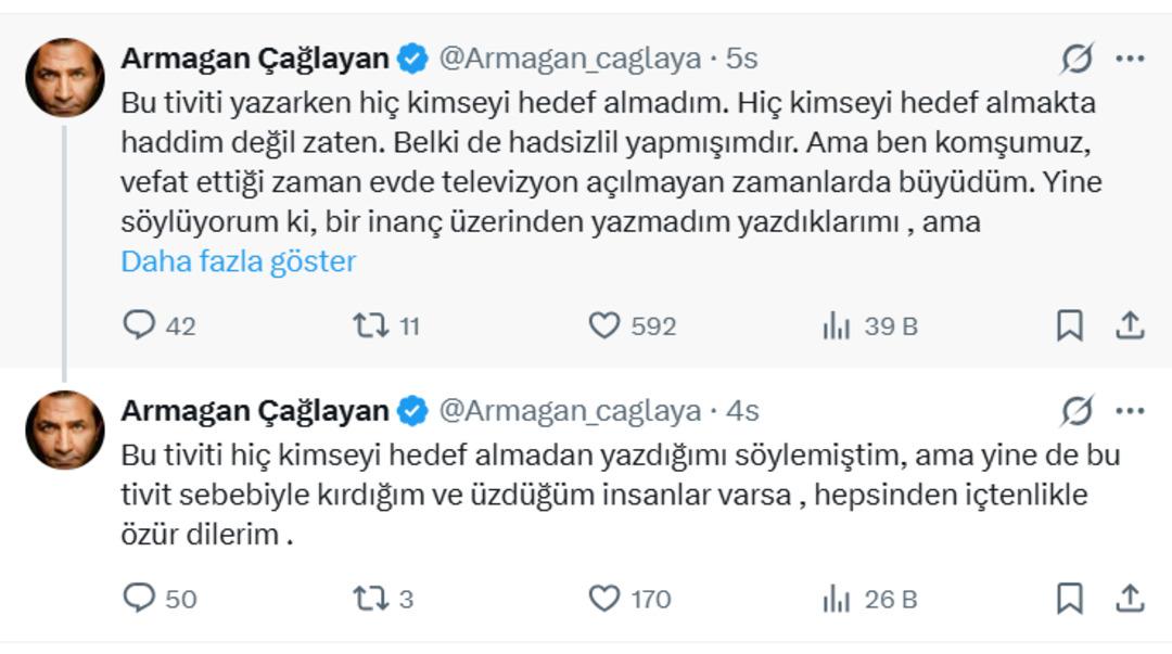 Armağan &Ccedil;ağlayan, Fatih &Uuml;rek in cenazesi sonrası sitem etti: Camide başı a&ccedil;ık olmuyor! 4