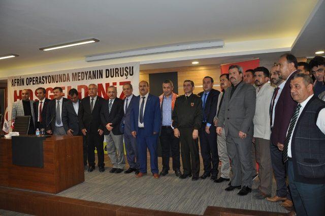 “Afrin Operasyonunda Medyanın Duruşu” Tarsus’ta masaya yatırıldı