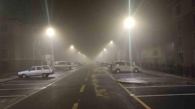 G&ouml;lbaşı&rsquo;nda yoğun sis etkili oldu 1