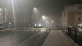 Gölbaşı’nda yoğun sis etkili oldu