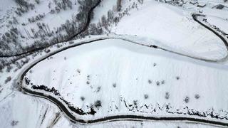 Kato Dağı beyaz gelinliğini giydi, ortaya seyrine doyumsuz manzaralar çıktı