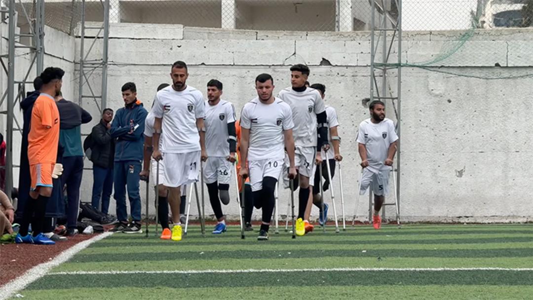 Gazze deki ampute futbol takımından Filistin davasını destekleyen Guardiola ya teşekk&uuml;r mesajı 1