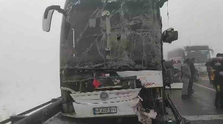 Kaza b&ouml;yle 'geliyorum' dedi