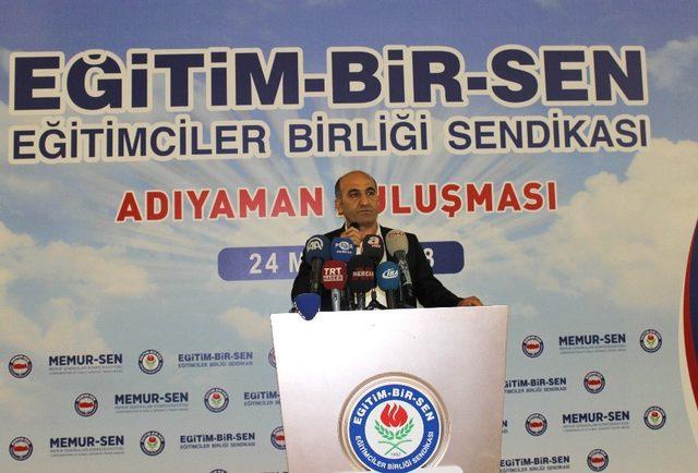 Eğitim-Bir-Sen Adıyaman Buluşması gerçekleştirildi