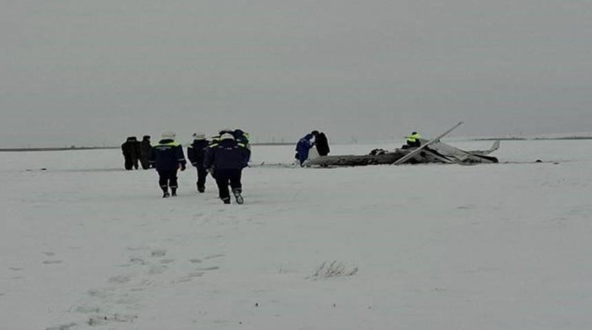 Rusya&rsquo;da feci kaza: Eğitim u&ccedil;ağı d&uuml;şt&uuml;, 3 kişi &ouml;ld&uuml;