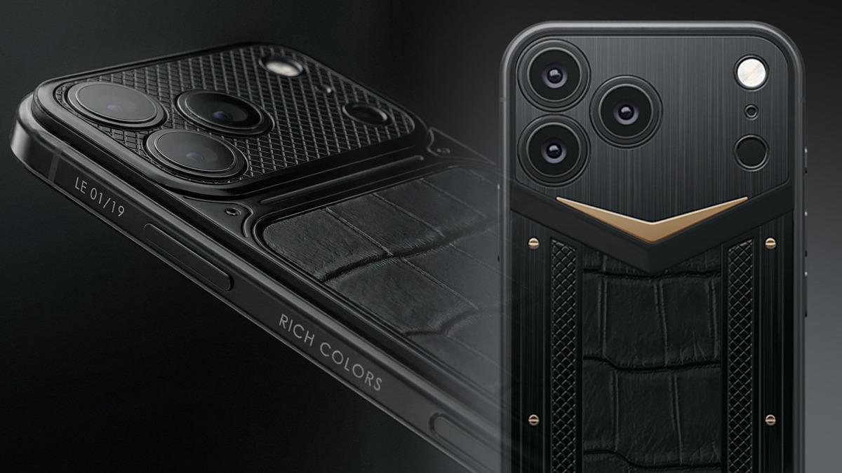 Bu iPhone'lar bir servet değerinde! Siyah renk, timsah derisi, altın...  - Teknoloji Haberleri