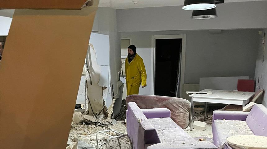 Sakarya&rsquo;da kız &ouml;ğrenci yurdunda patlama! &Ouml;len ya da yaralanan olmadı