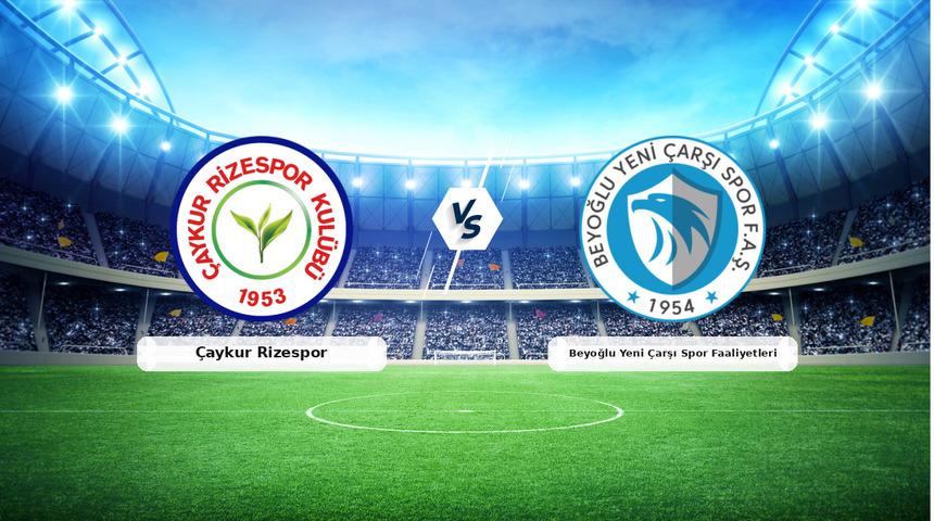CANLI | &Ccedil;aykur Rizespor - Beyoğlu Yeni &Ccedil;arşı Spor Faaliyetleri ma&ccedil; anlatımı! Ma&ccedil; ne zaman? Saat ka&ccedil;ta ve hangi kanalda? - 03 Şubat 2026