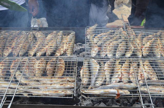 Adilcevaz'da ayran aşı ve balık festivali