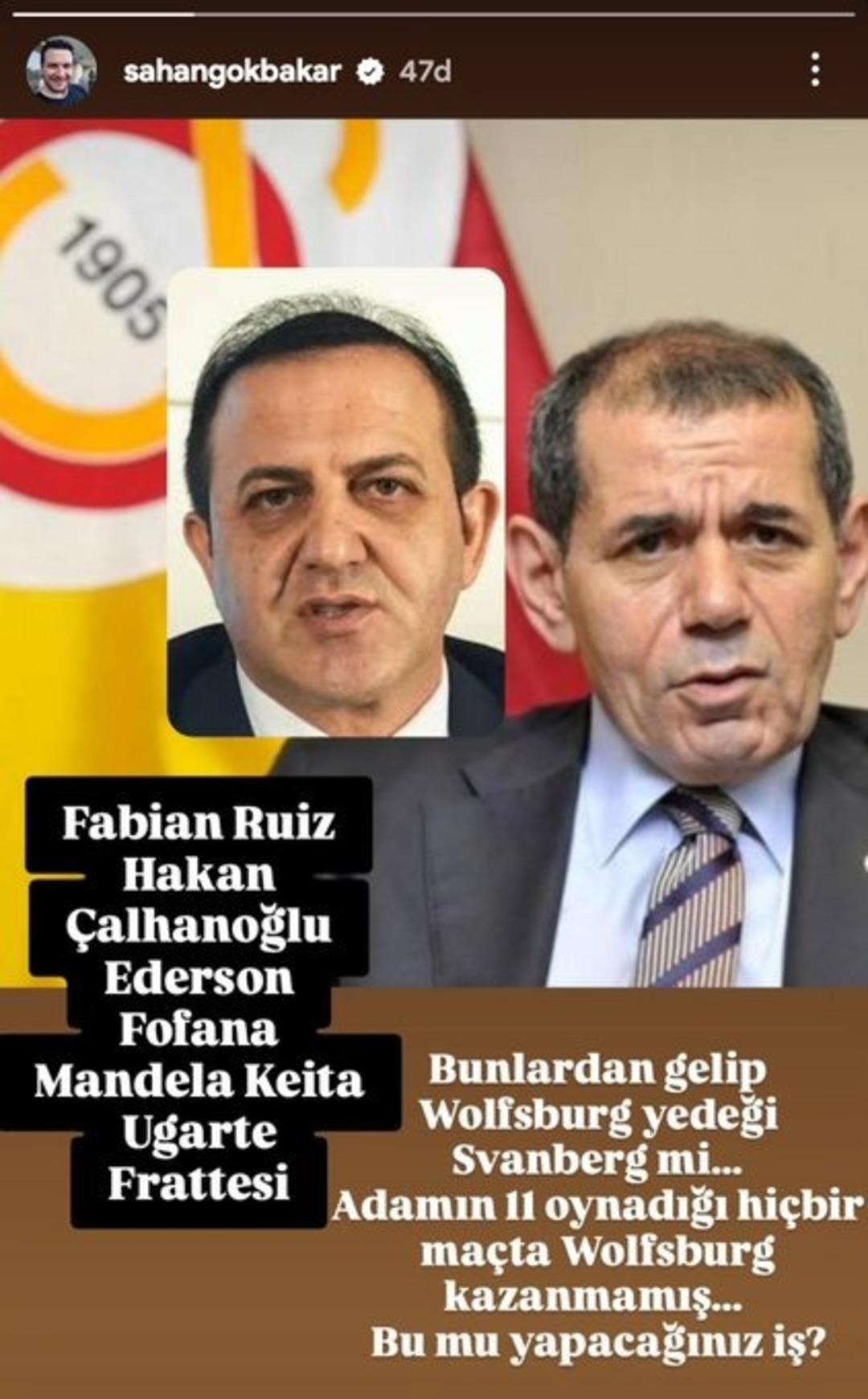 Yıldız beklerken Svanberg şoku! Şahan G&ouml;kbakar Galatasaray y&ouml;netimini topa tuttu 2