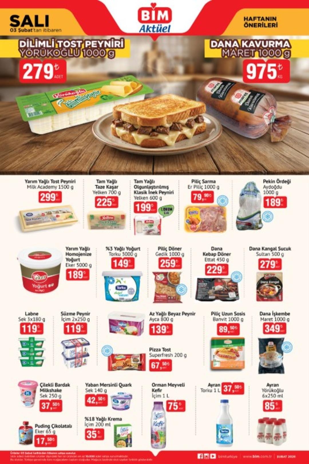 3 Şubat 2026 BİM Aktüel haftanın önerileri kataloğu yayınlandı!  1