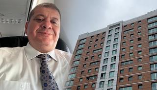 Haber alınamayan iş insanı, yangın merdiveninde &ouml;l&uuml; bulundu