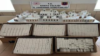 Konya’da 2 bin 500 adet kaçak parfüm ele geçirildi
