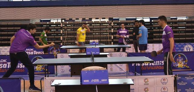 OMÜ’de 3. Uluslararası Masa Tenisi Turnuvası başladı