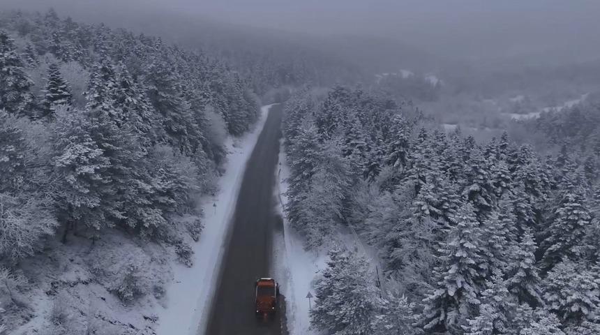 Karab&uuml;k&rsquo;&uuml;n y&uuml;ksek kesimleri yeniden beyaza b&uuml;r&uuml;nd&uuml;
