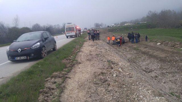 Sakarya’da patpat devrildi: 1 ölü