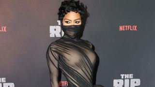 En seksi kadın seçilmişti! Teyana Taylor yine çok cesur!  Grammy'ye damga vurdu