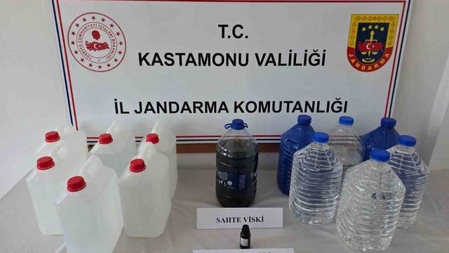 Kastamonu’da kaçak içki operasyonu: 12 gözaltı