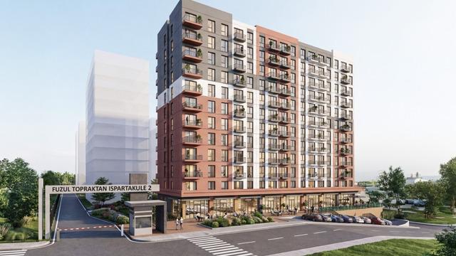 Ispartakule'de yatırım fırsatı: 1+1 rezidansın toprak payı 1.990.000 TL!
