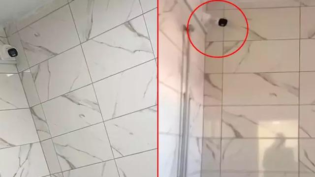 Okul tuvaletinde kamera rezaleti! Görevden alındı