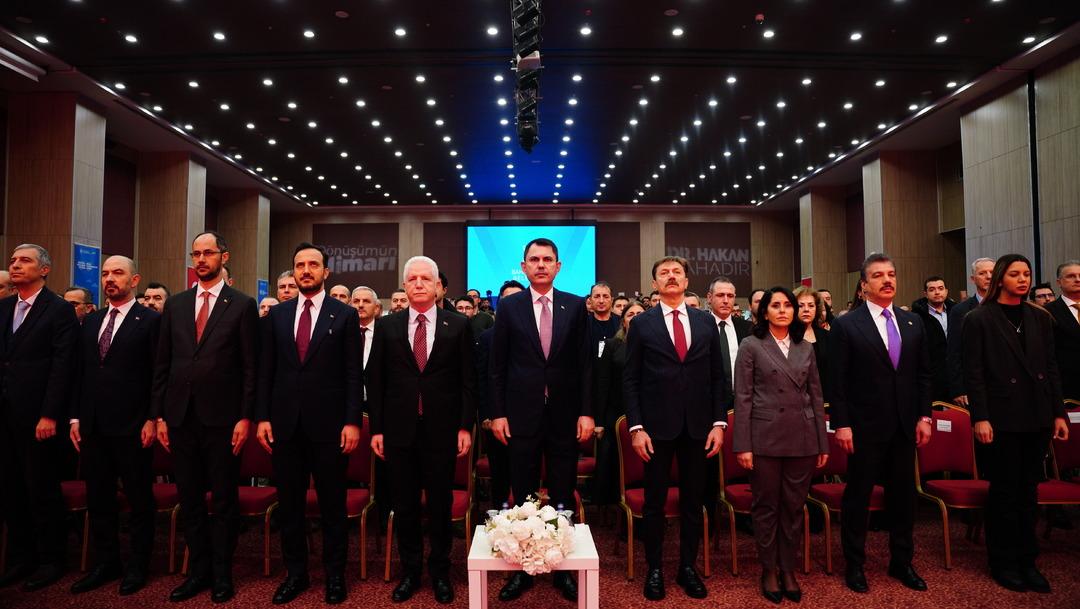 Bakan Kurum dan kentsel d&ouml;n&uuml;ş&uuml;m &ccedil;ağrısı  Bir an &ouml;nce şehirlerimizi diren&ccedil;li hale getirelim  1