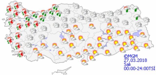 Bug&uuml;n hava nasıl olacak? Meteoroloji den hava durumu i&ccedil;in kritik uyarı geldi! 3