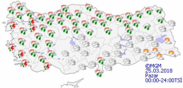 Bug&uuml;n hava nasıl olacak? Meteoroloji den hava durumu i&ccedil;in kritik uyarı geldi! 1