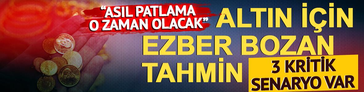 Dev bankadan ezber bozan altın tahmini! "Bu rakamların &uuml;st&uuml;nde..."