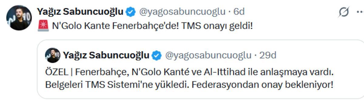 Gece saatlerinde açıkladı! Fransız yıldız N Golo Kante resmen Fenerbahçe de! Youssef En-Nesyri ile yollar ayrıldı 4