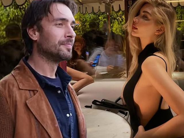 Yakışıklı oyuncuyla yakalanmıştı! İddialı poz geldi