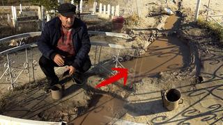 Evliya Çelebi'nin tarif ettiği yer: Mezarlıktan çıkan yağlı çamur şifa dağıtıyor! 