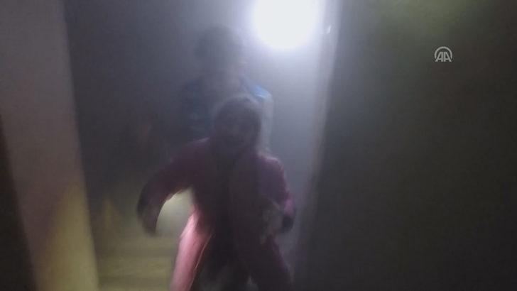 Teröristler sığınaktaki kadın ve çocukları böyle vurdu  G1