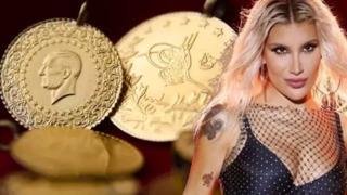 İrem Derici’den altın esprisi: Yarım ve çeyrek yetmedi, “Cumhuriyet altını” dedi