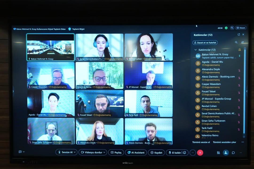 Bakan Ersoy: "T&uuml;rkiye nin turizm g&uuml;c&uuml;n&uuml; dijital platformlarda daha etkin ve adil bir yapıyla b&uuml;y&uuml;tmeye devam edeceğiz" 3