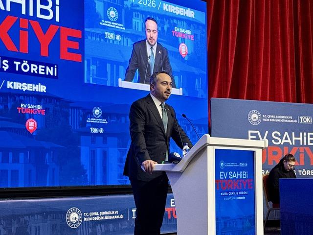 "Yüzyılın Konut Projesi" kapsamında Kırşehir de yapılacak konutların kurası çekildi 5