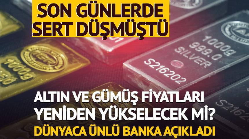 Altın ve G&uuml;m&uuml;ş Fiyatları Yeniden Y&uuml;kselecek mi? Bank Of America'dan Yeni Rapor Geldi