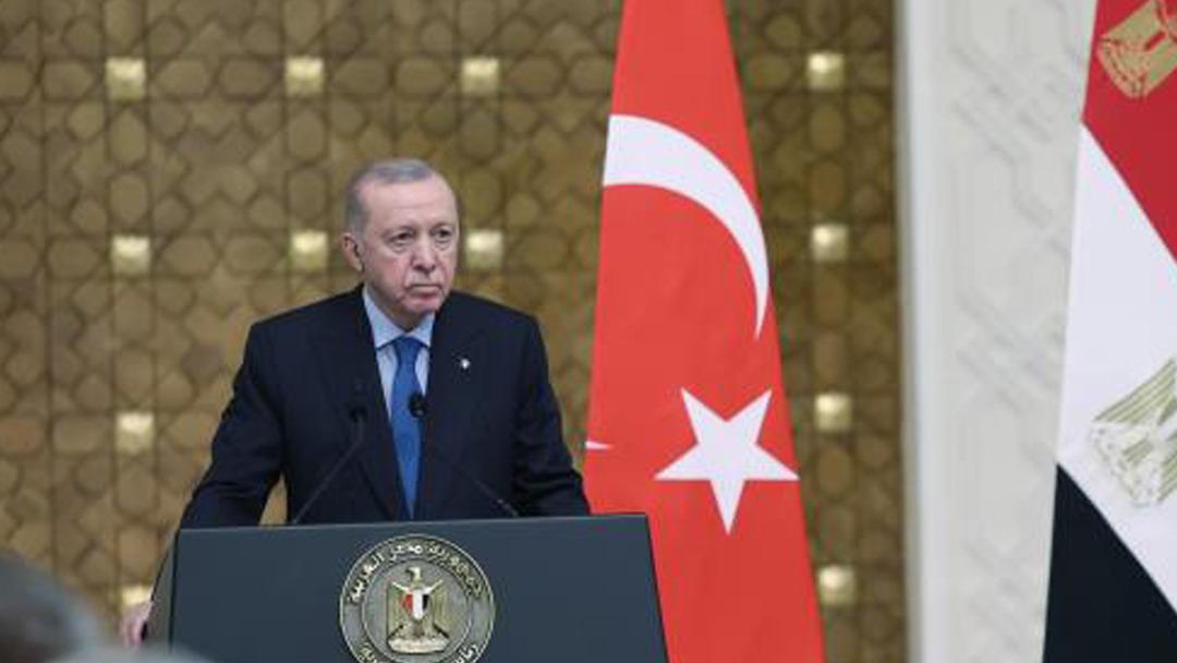 Cumhurbaşkanı Erdoğan: "Gazze nin yeniden imarında Mısır ile &ccedil;alışmak istiyoruz" 1