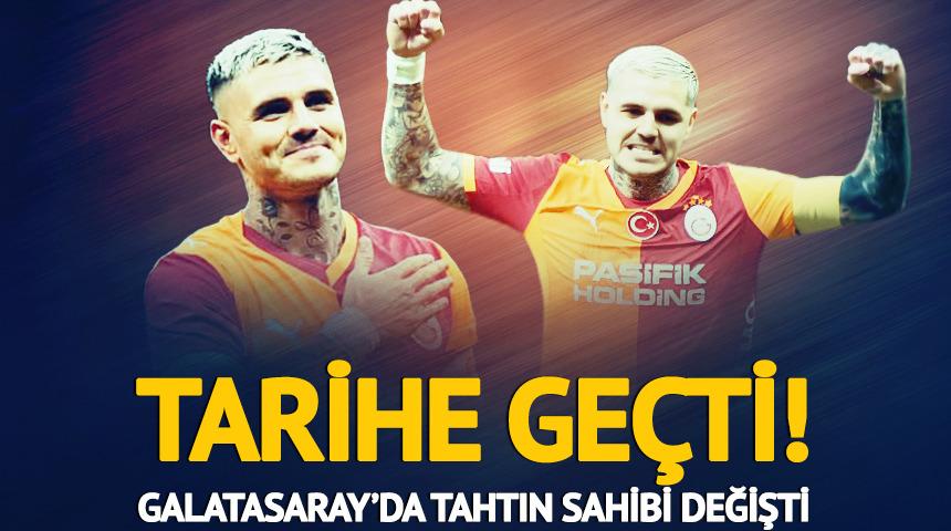 Mauro Icardi Galatasaray tarihinin en golc&uuml; yabancı futbolcusu oldu! 